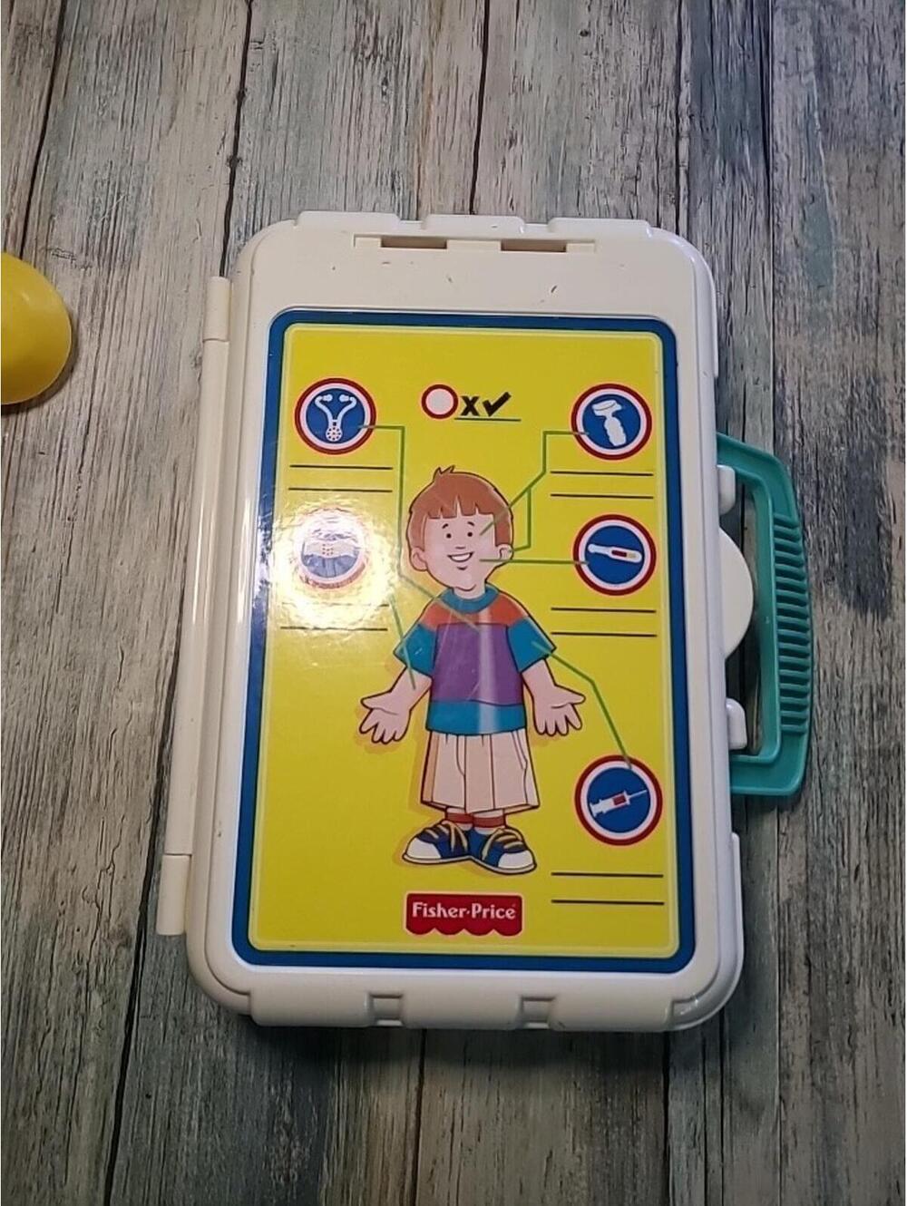 Fisher-Price 1997 Medical Kit Doctor Nurse # 72424